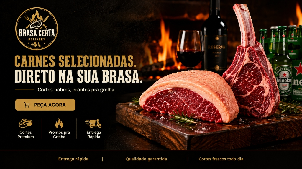 Brasa Certa Delivery - Carnes Nobres e Churrasco