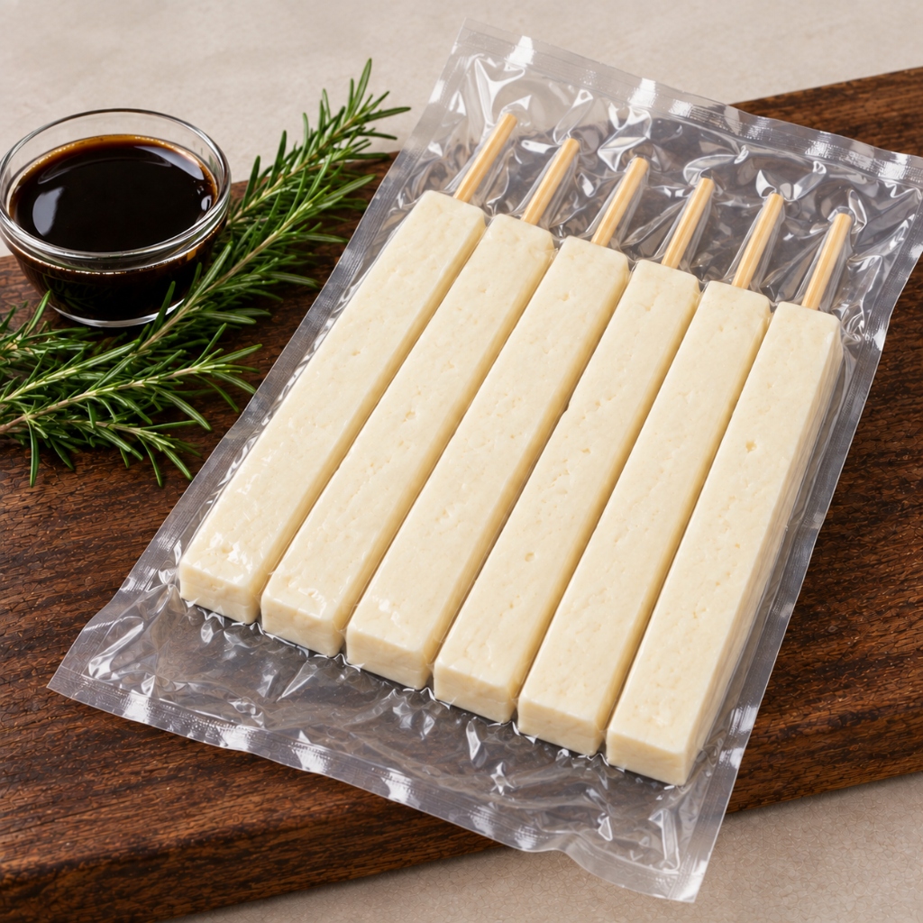 Espetinho de Queijo Coalho (Pacote 6 un)