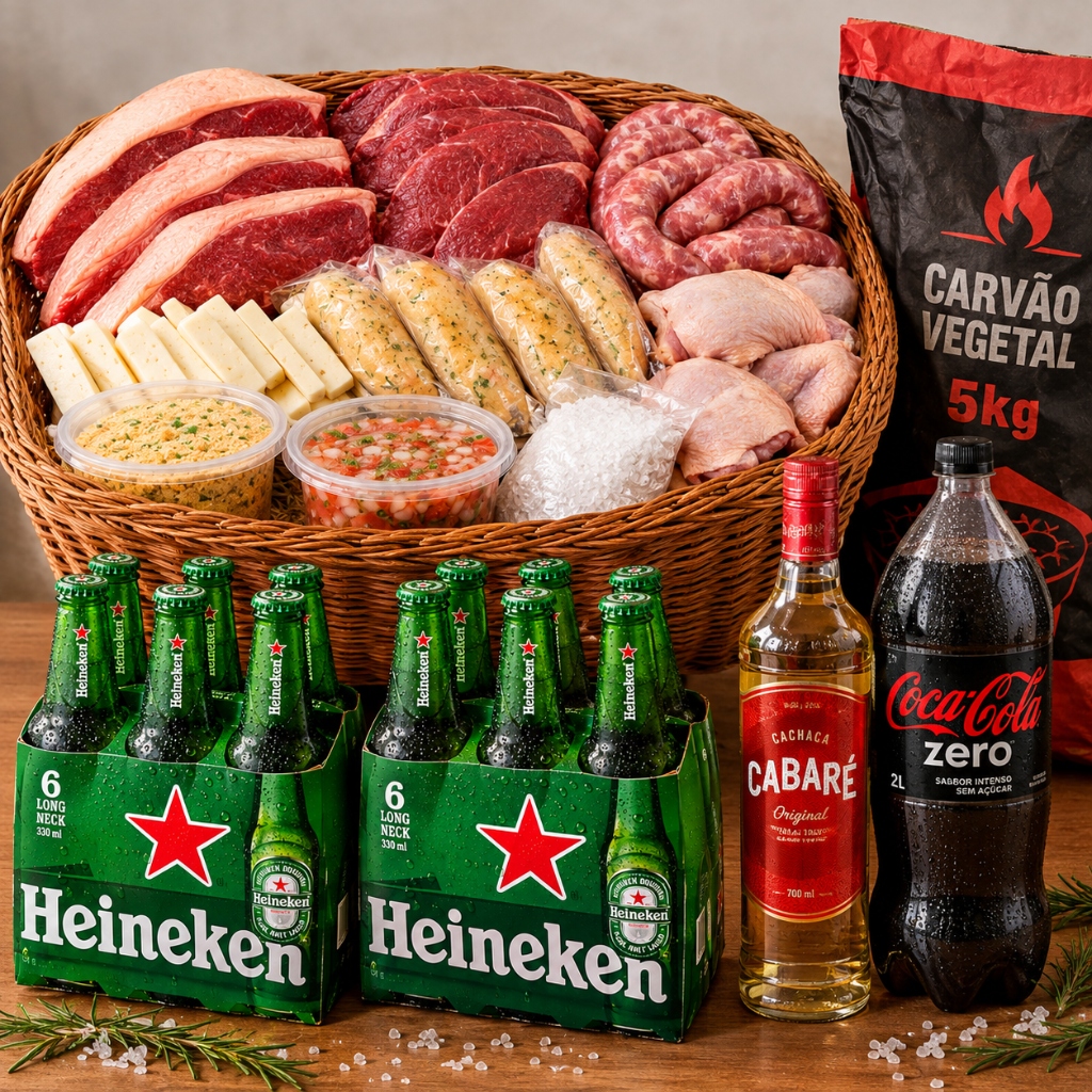 Kit Churrascão da Galera (10 pessoas)