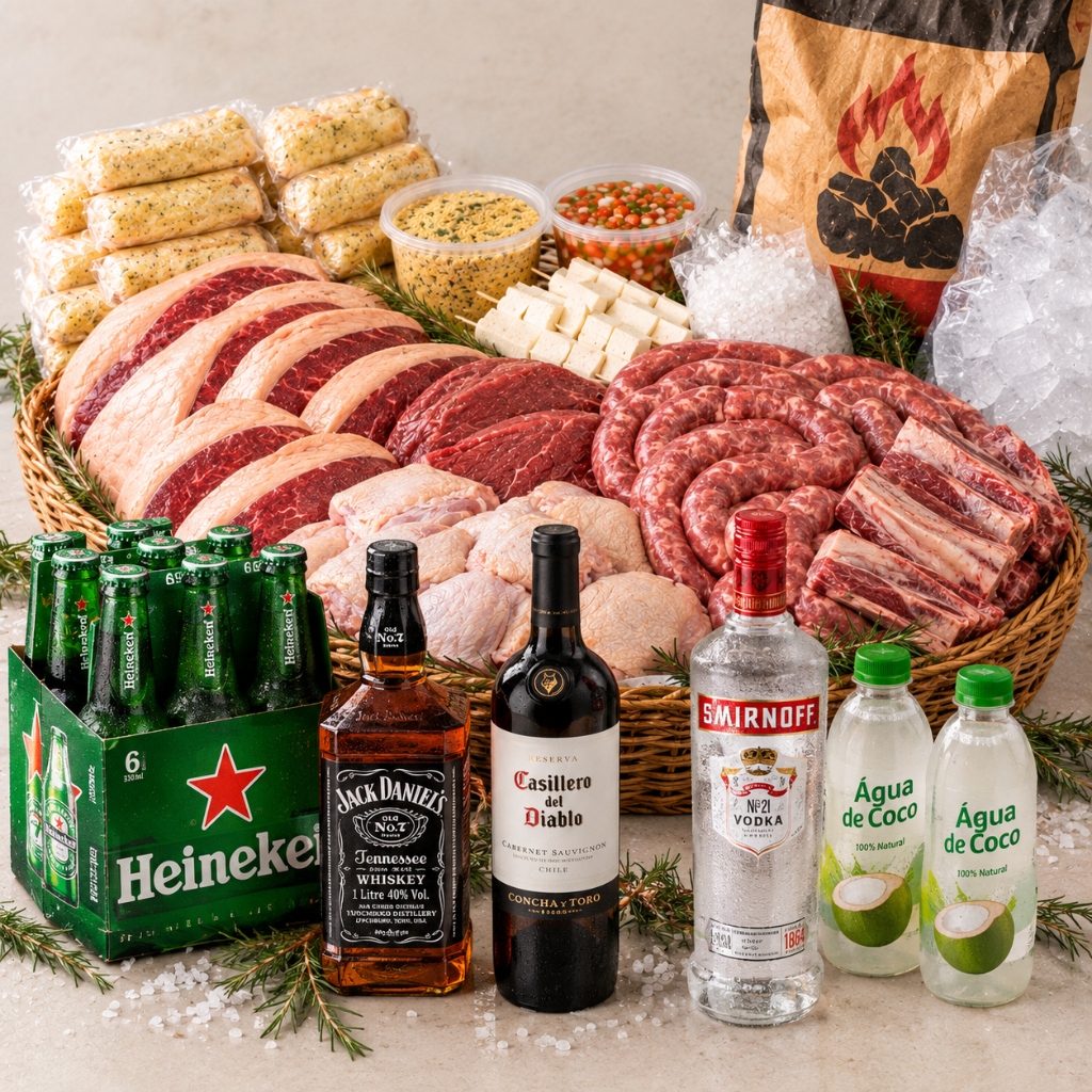 Kit Mega Churrascão de Festa (15-20 pessoas)